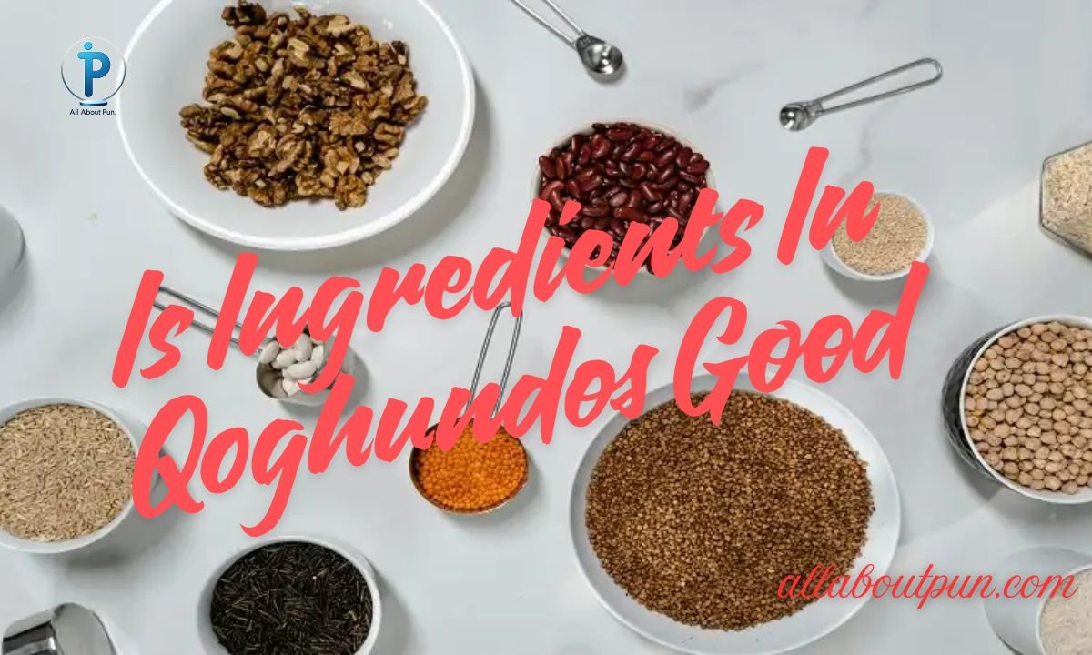 Is Ingredients in Qoghundos Good?